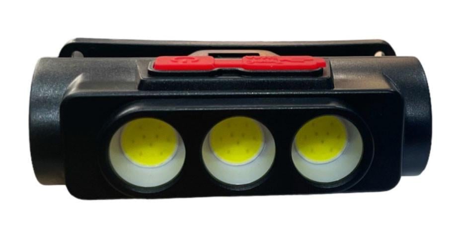 Фонарь налобный аккумуляторный BL-2119C Type-C 18650 COB с красным и белым светом (1311646477) - фото 7