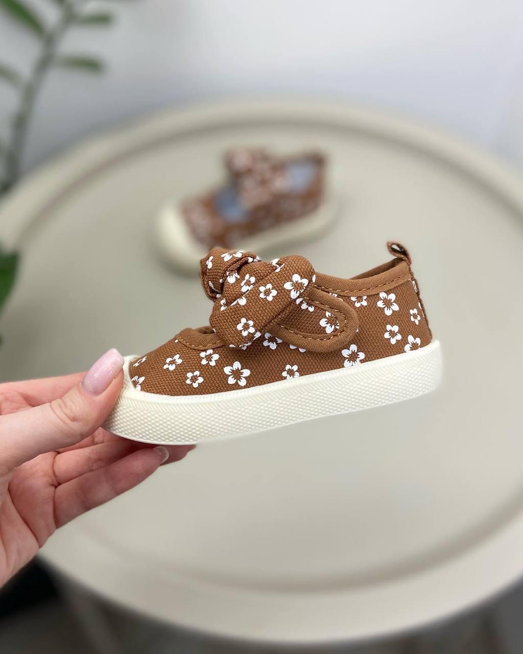 Кроссовки детские р. 19 Коричневый (810) - фото 4 Кроссовки детские р. 19 Коричневый (810) - фото 4