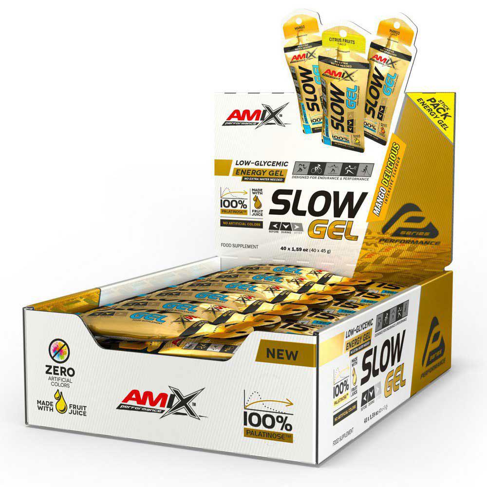 Энергетик Amix Nutrition Performance Amix SLOW Gel 45g Mango - фото 2