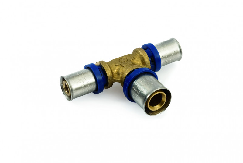 Трійник прес GENERAL FITTINGS 26х26х16 мм (AKV-5S0013H777756T)