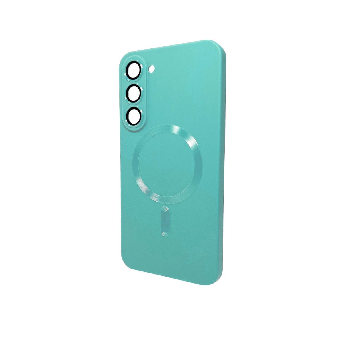 Противоударный чехол для Samsung Galaxy S23 Plus Cosmic Frame MagSafe Color / Light Green