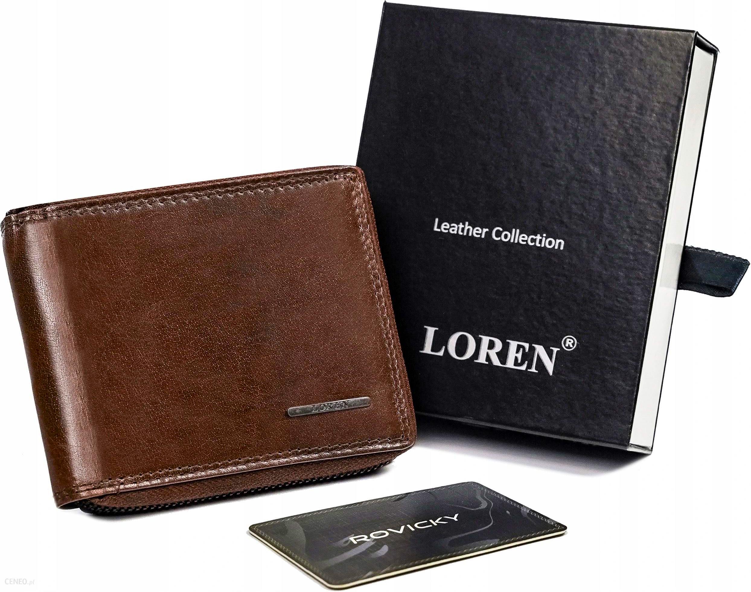 Кошелек мужской кожаный LOREN FRM-70-02Z Коричневый