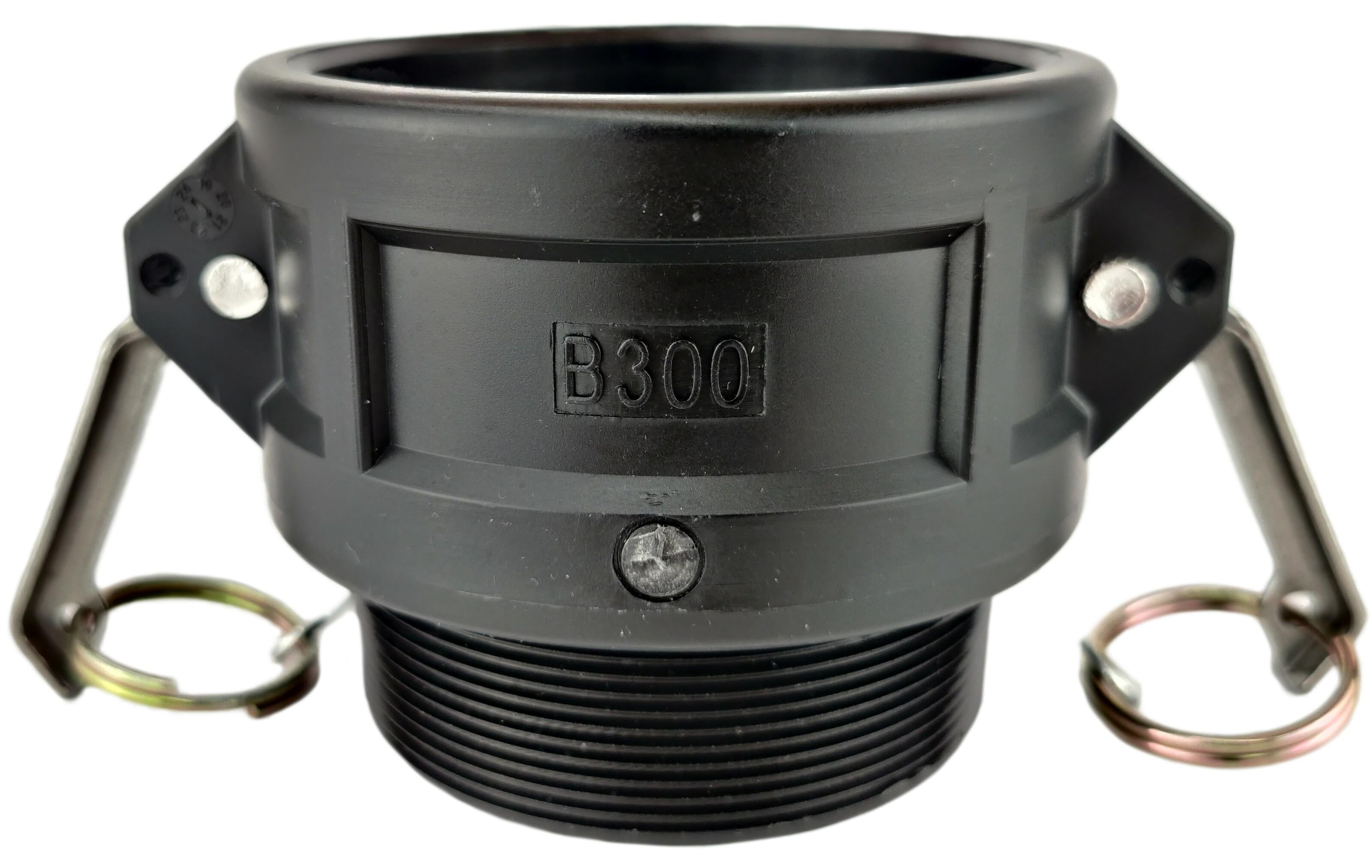 Муфта camlock тип B с наружной резьбой BSPT ШРЗ полипропилен B-300 3" (50213048)