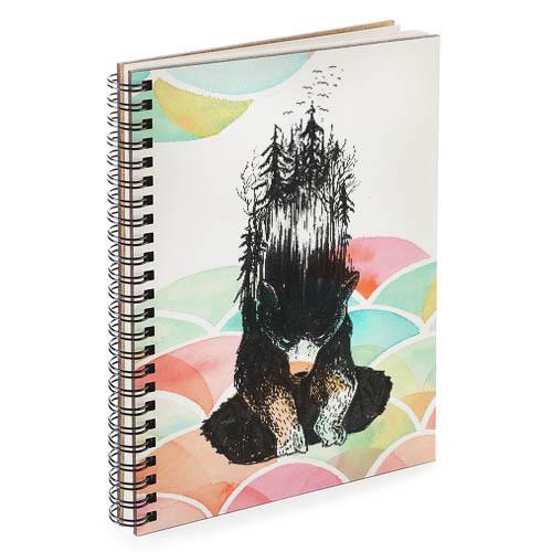 Скетчбук Медведь 14,7x21 см (BDP_17A004)