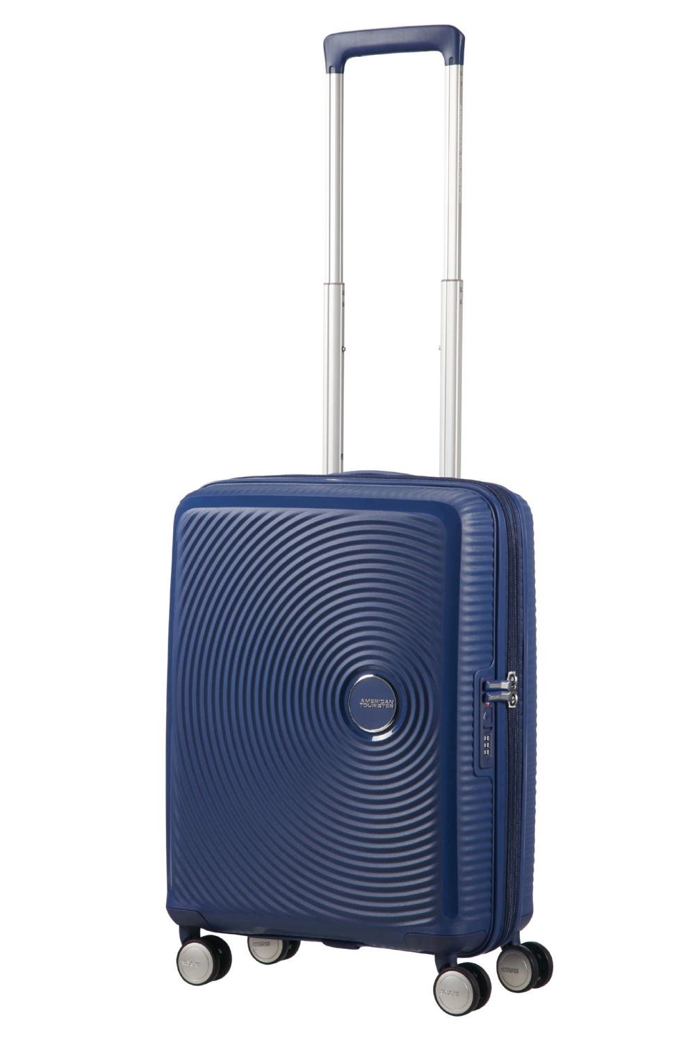 Валіза з розширенням American Tourister Soundbox 55x40x20/23 см Синій (32G-41001) - фото 3