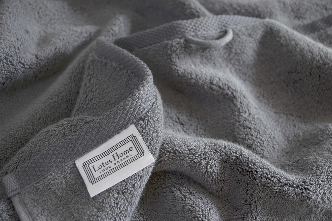 Рушник Lotus Готель Home Premium Microcotton 50х90 550 г/м2 Antrasit (svt-2000022294010) - фото 2 Рушник Lotus Готель Home Premium Microcotton 50х90 550 г/м2 Antrasit (svt-2000022294010) - фото 2