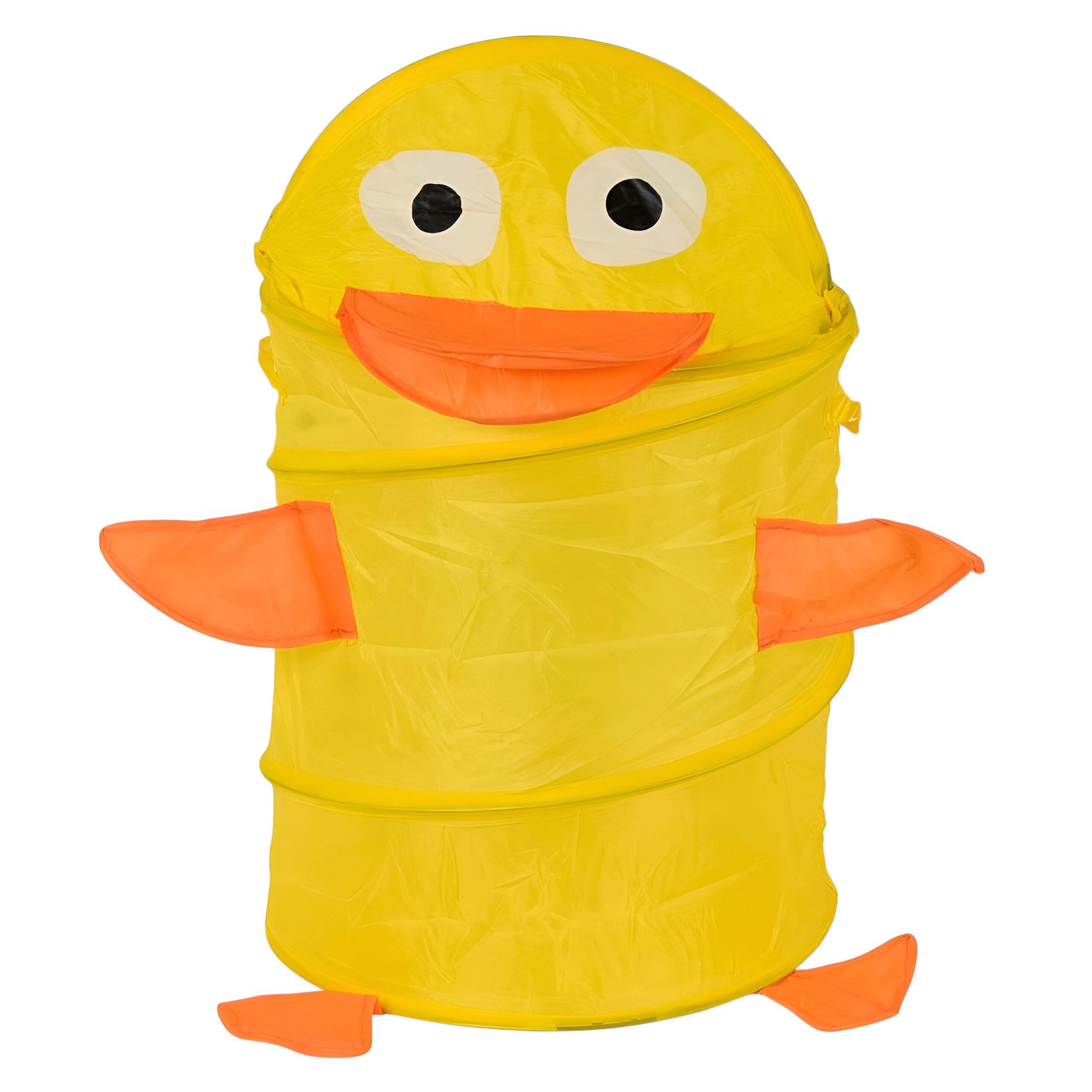 Корзина для игрушек складная С 36571 в форме утенка 38х62 см (28448058)