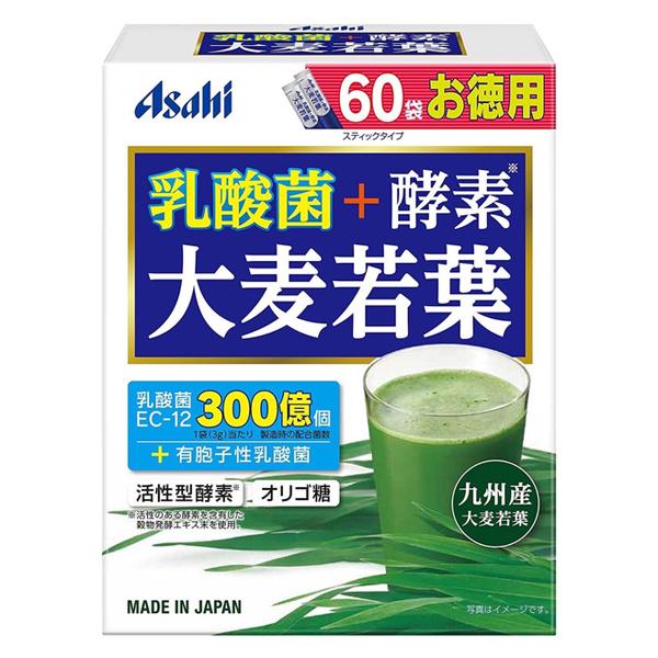 Аминокомплекс Asahi Aojiru Barley Young Leaves + Lactic Acid Bacteria Green Juice 3 г 60 sticks (000024143)