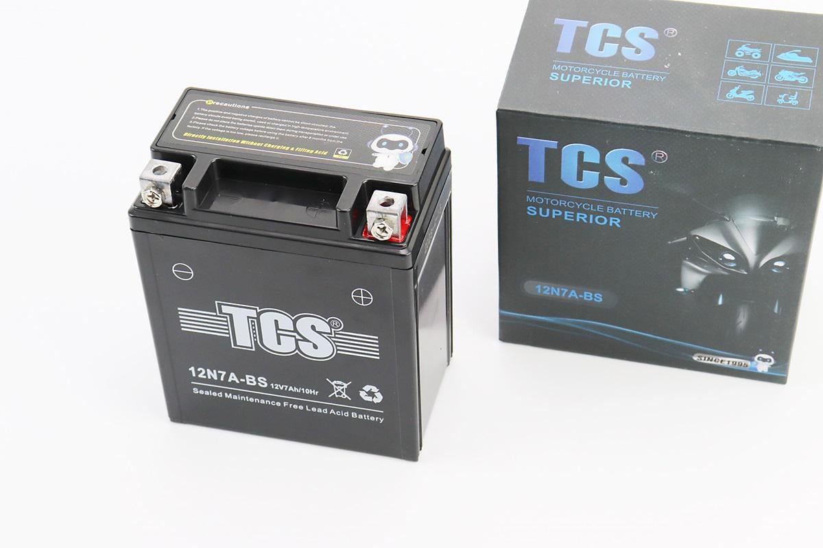 Аккумулятор 12V 7Ah 12N7A-BS GEL 113x70x132 мм мото (348130)