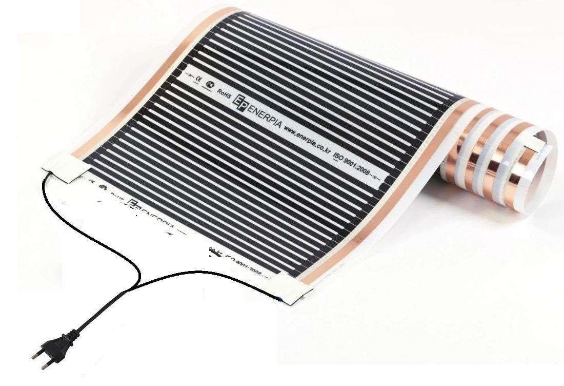 Нагревательная пленка для обогрева домашней птицы 50x100 см с вилкой для подключения к сети (3676554)