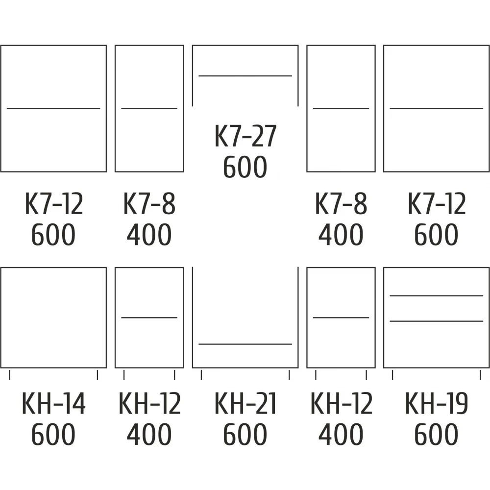 Кухня пряма Емма Софт 260 см Бежевий (S-80-006-184) - фото 4