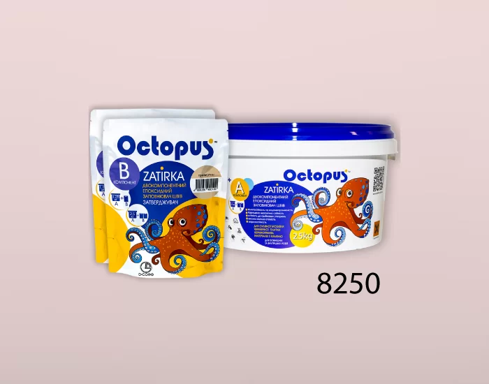 Затирка для плитки Octopus Zatirka 8250 эпоксидная 2,5 кг - фото 2