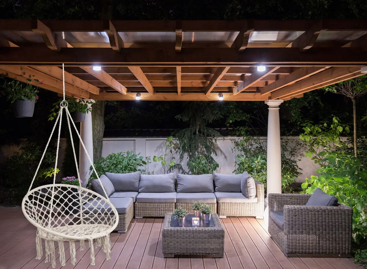 Садовое подвесное кресло-качеля Бохо GardenLine Beige до 150 кг Бежевый - фото 8 Садовое подвесное кресло-качеля Бохо GardenLine Beige до 150 кг Бежевый - фото 8