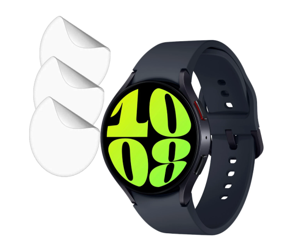 Пленка противоударная гидрогелевая Hydrogel Film для Samsung Galaxy Watch 6 3 шт. Transparent Пленка противоударная гидрогелевая Hydrogel Film для Samsung Galaxy Watch 6 3 шт. Transparent