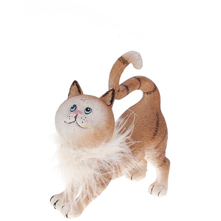 Декоративная статуэтка BonaDi Кот Оранжевый (218-331)