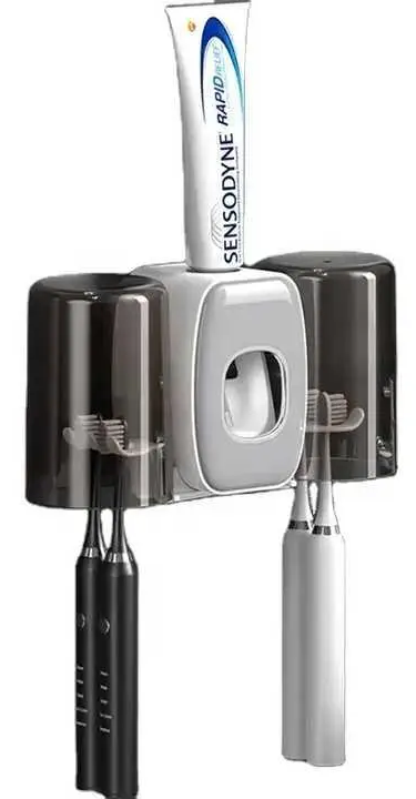 Держатель для зубной щетки PA-932 с диспенсером/дозатором пасты/стерилизатором (27502942) - фото 10