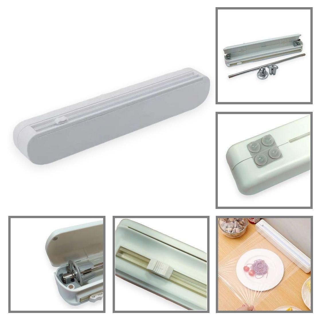 Диспенсер кухонный для пленки/пергамента/фольги Household Film Cutter YXY588 пластиковый (205272) - фото 2 Диспенсер кухонный для пленки/пергамента/фольги Household Film Cutter YXY588 пластиковый (205272) - фото 2