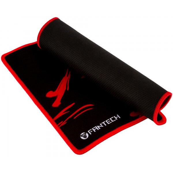 Килимок для миші Fantech MP25 тканинний з боковою прошивкою Black - фото 2