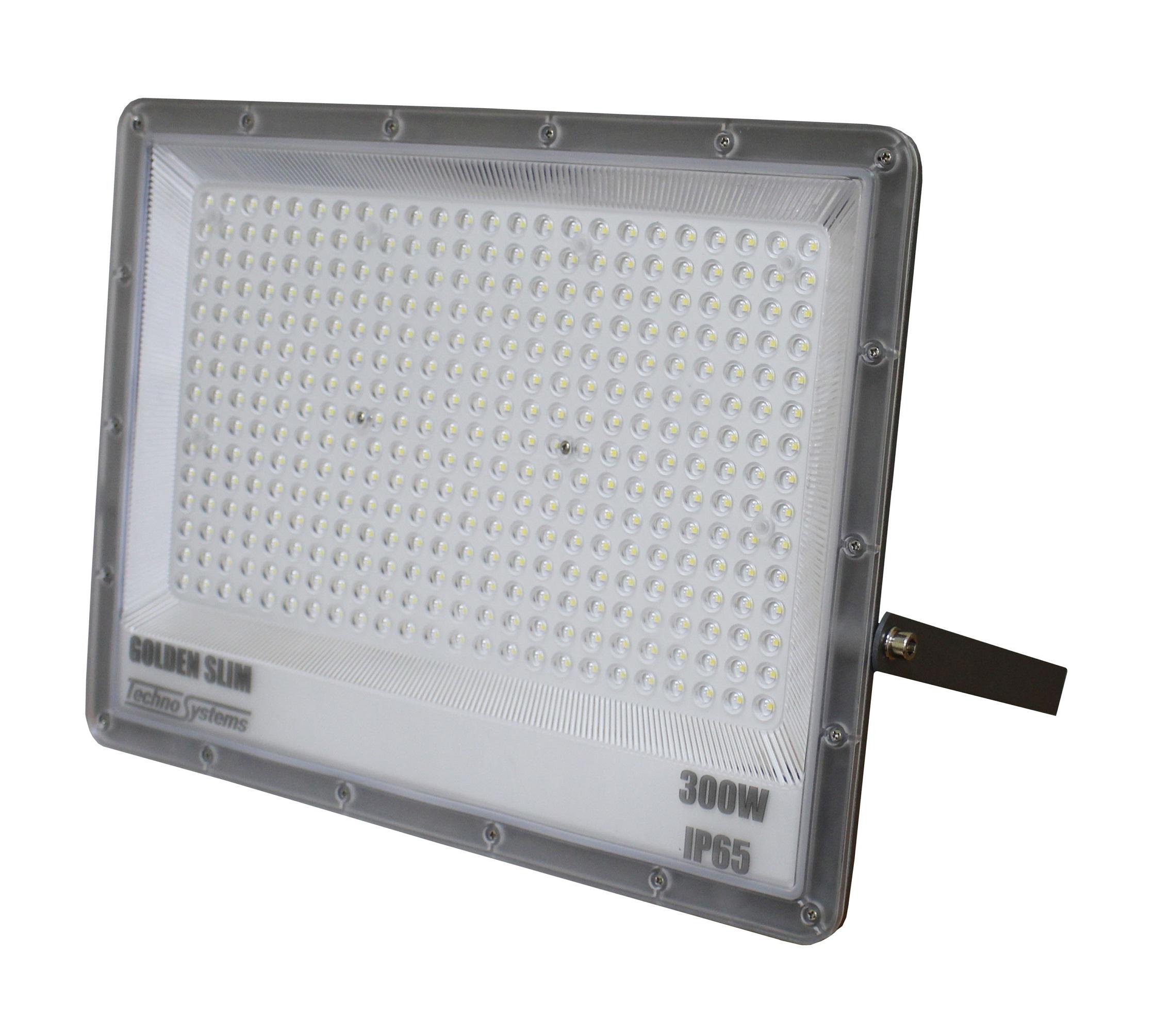 Прожектор LED TechnoSystems GOLDEN Slim 300W 220V 33000Lm 6500K IP65 (TNSy5000997)