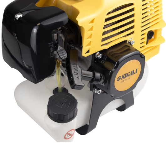 Тример бензиновий жорсткий посилений вал U-ручка катушка/2 ножа/ремінь 3,6кВт 52 см³ - фото 4 Тример бензиновий жорсткий посилений вал U-ручка катушка/2 ножа/ремінь 3,6кВт 52 см³ - фото 4