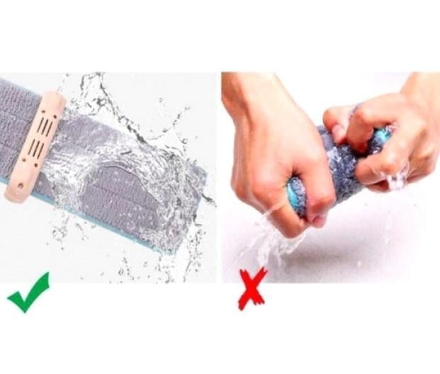 Швабра для пола Spin 360 Easy с микрофиброй и системой автоматического отжима (2104618573) - фото 5