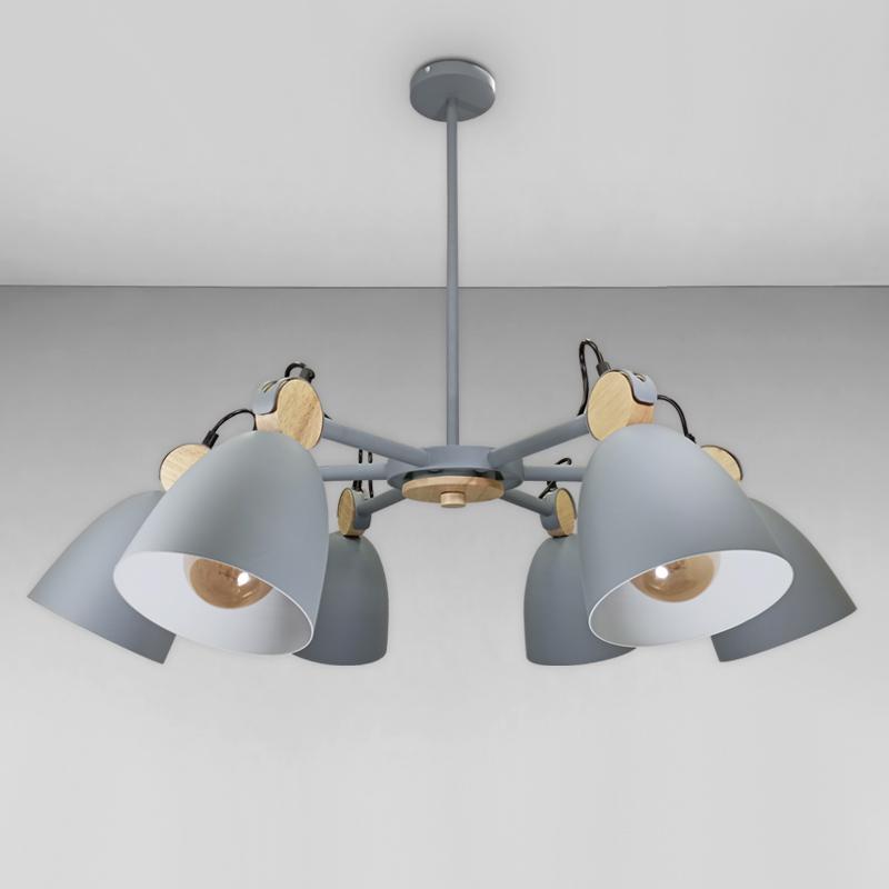 Люстра подвесная Light House LS-18038-6 Серый