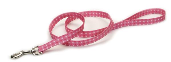 Поводок для собак Coastal Pet Attire Style Розовая точка 2 см 1,8 м (76484774201)