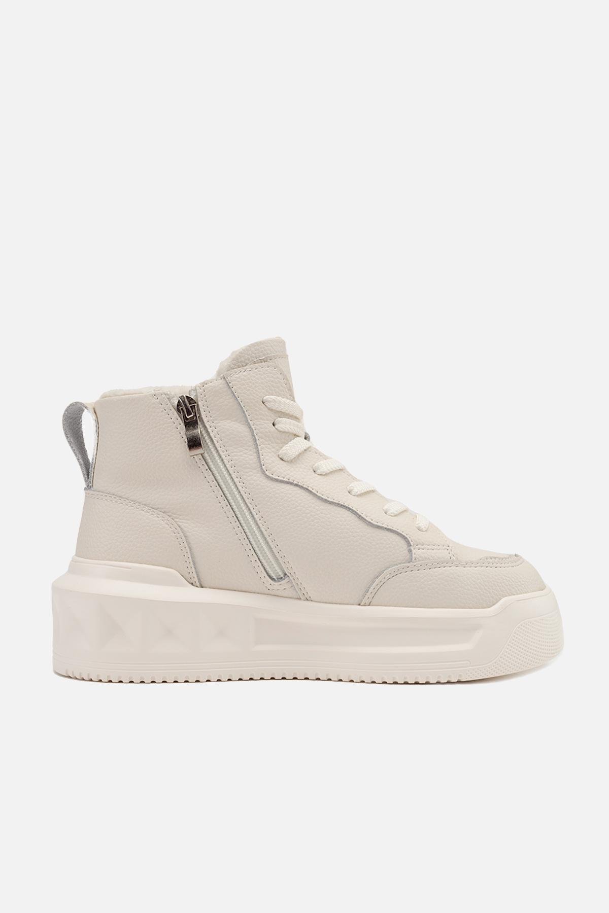 Кеди жіночі ЦБ-00248349 р. 38 Молочний (SKT000989117) - фото 2 Кеди жіночі ЦБ-00248349 р. 38 Молочний (SKT000989117) - фото 2