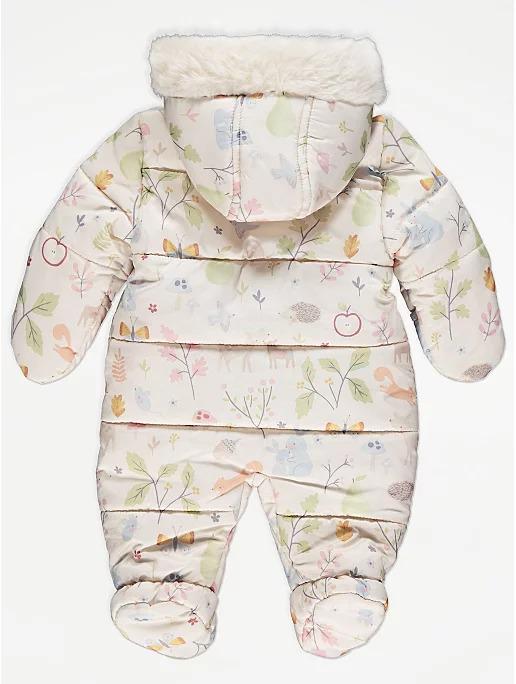 Комбинезон для девочки зимний George 62 см-68 Beige (420377) - фото 2 Комбинезон для девочки зимний George 62 см-68 Beige (420377) - фото 2