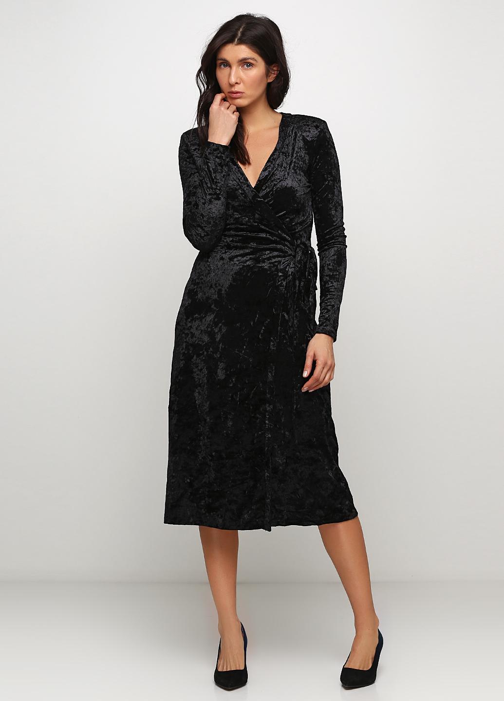 Платье велюр р. 34 Черный (PS6644318RP4) Платье велюр р. 34 Черный (PS6644318RP4)