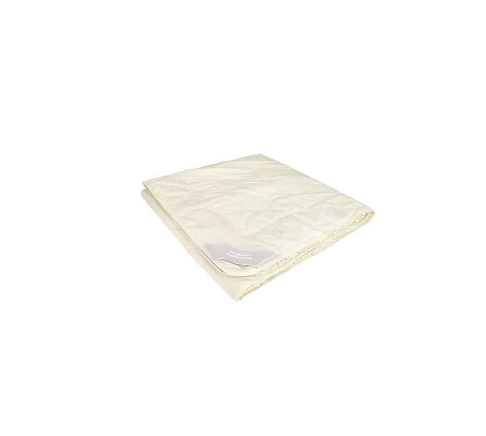 Одеяло односпальное летнее льняное 600 г 135x200 см