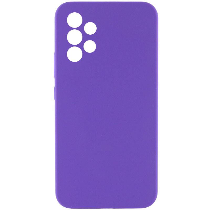 Противоударный Чехол Silicone Cover Lakshmi Full Camera (AAA) для Samsung Galaxy A33 5G Фиолетовый/Amethyst