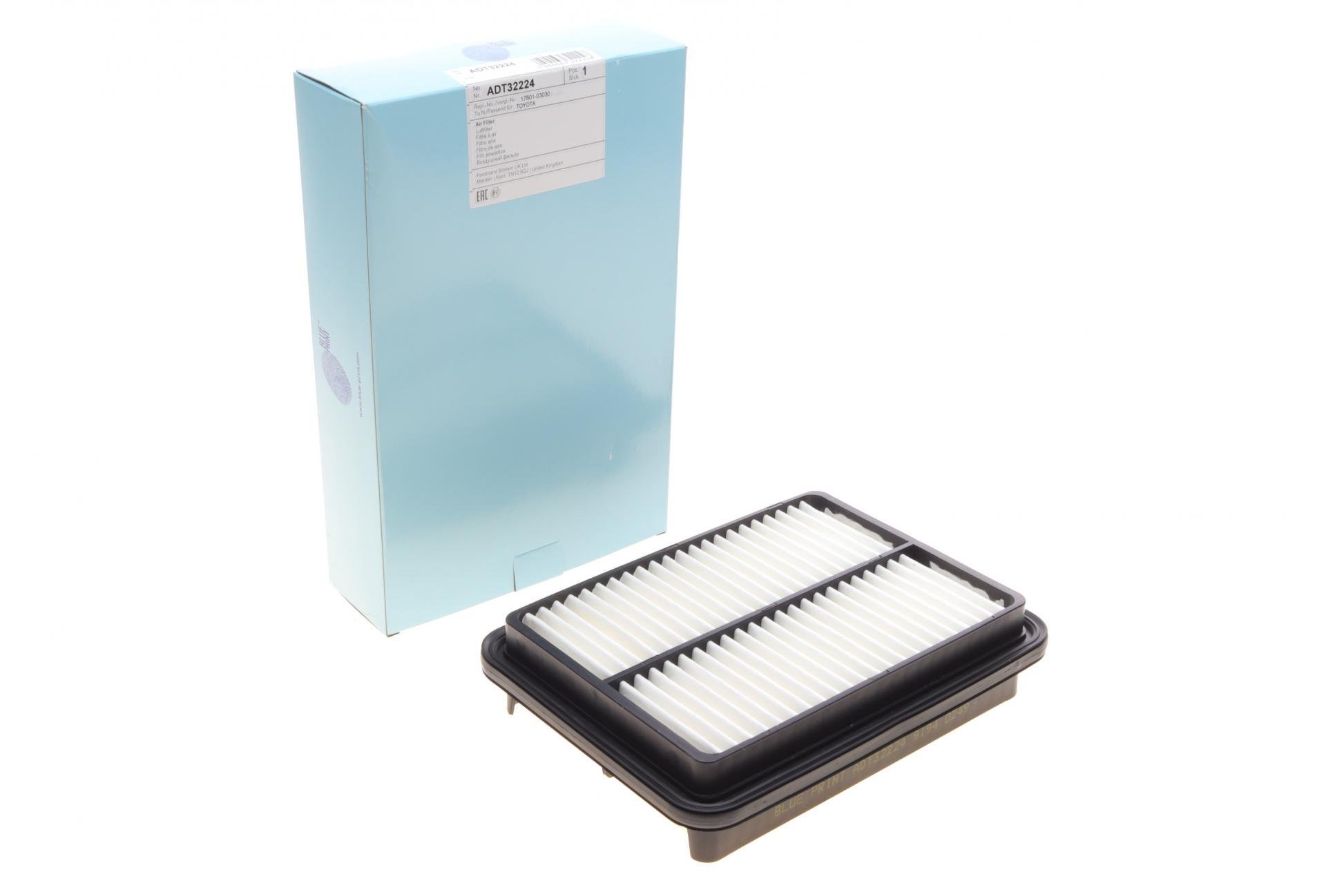 Фільтр повітряний BLUE PRINT для Toyota Camry/Corolla 83- (ADT32224)