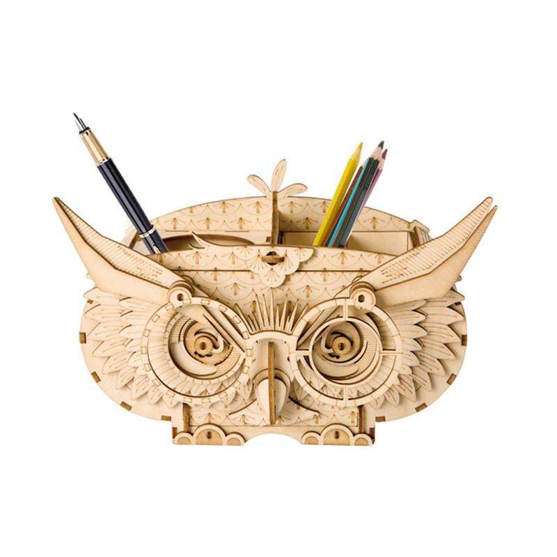 Конструктор дерев'яний 3D Robotime TG405 Сова