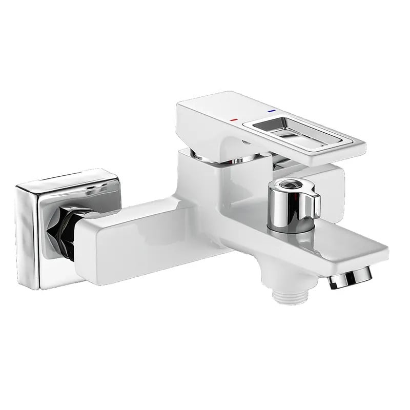 Змішувач для ванни MIXXUS Premium DANTE 009 Euro White/Chrome (MI6795)