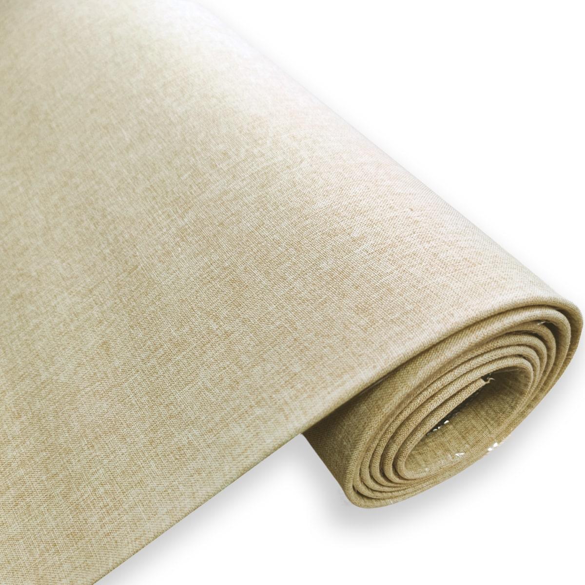 Обои льняные самоклеящиеся Sticker Wall SW-00001321 650х2800х4,5 мм Бежевый