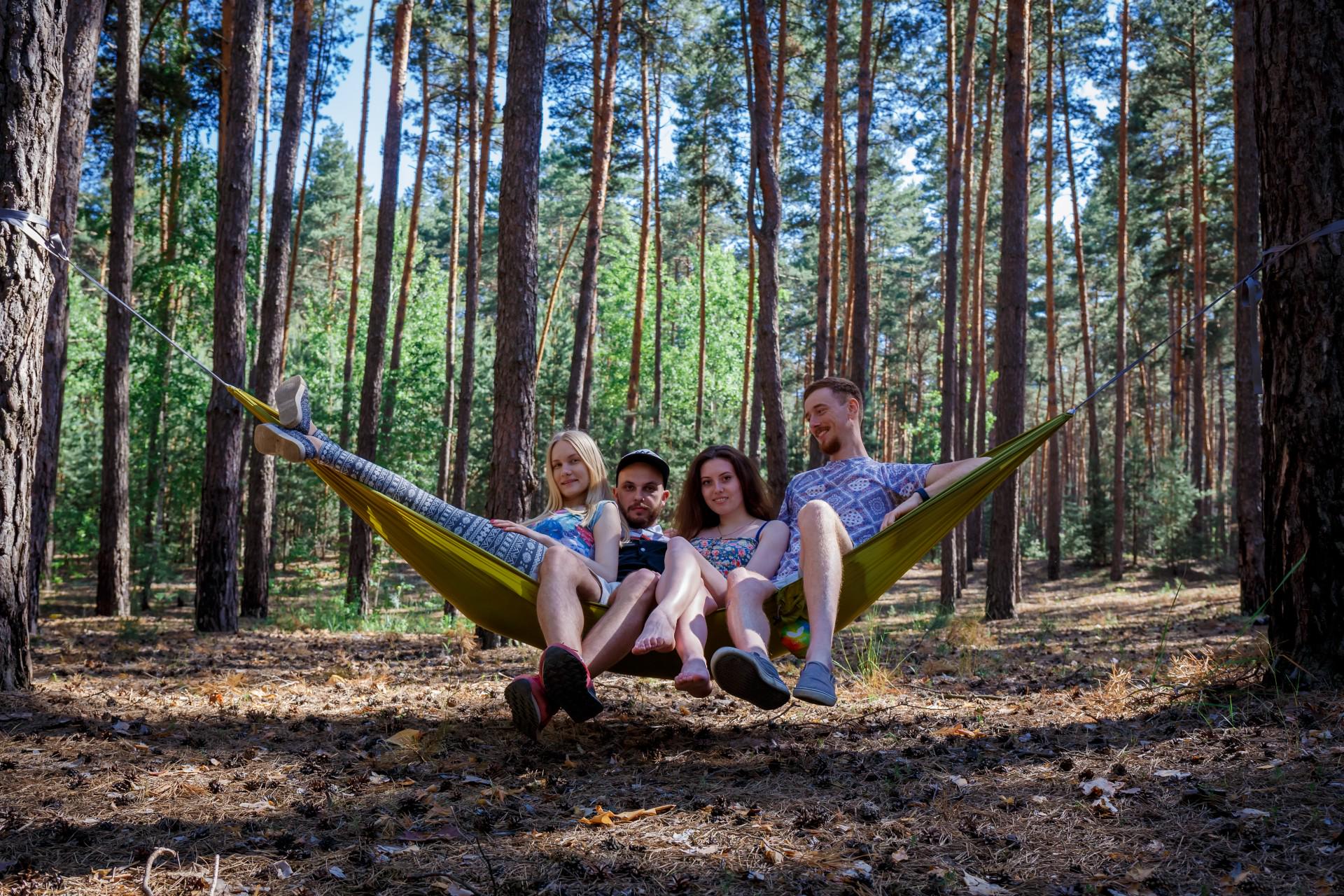 Гамак подвесной двухместный/туристический Air с чехлом и креплениями 300х140 на 200 кг Оливковый - фото 4 Гамак подвесной двухместный/туристический Air с чехлом и креплениями 300х140 на 200 кг Оливковый - фото 4