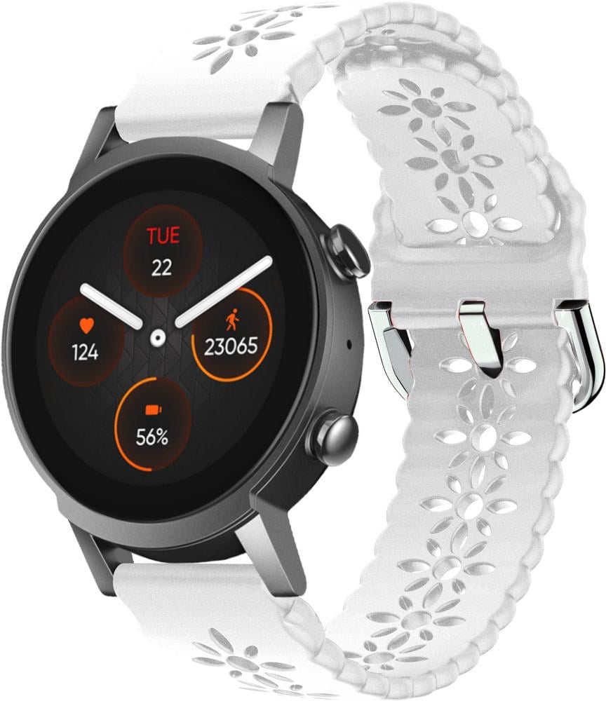 Ремінець Trase для Mobvoi TicWatch E3 White (28879-29)