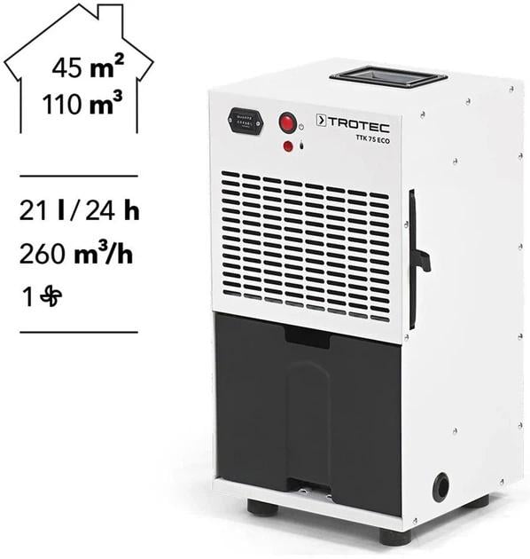 Осушувач повітря Trotec TTK 75 ECO (33858090) - фото 10