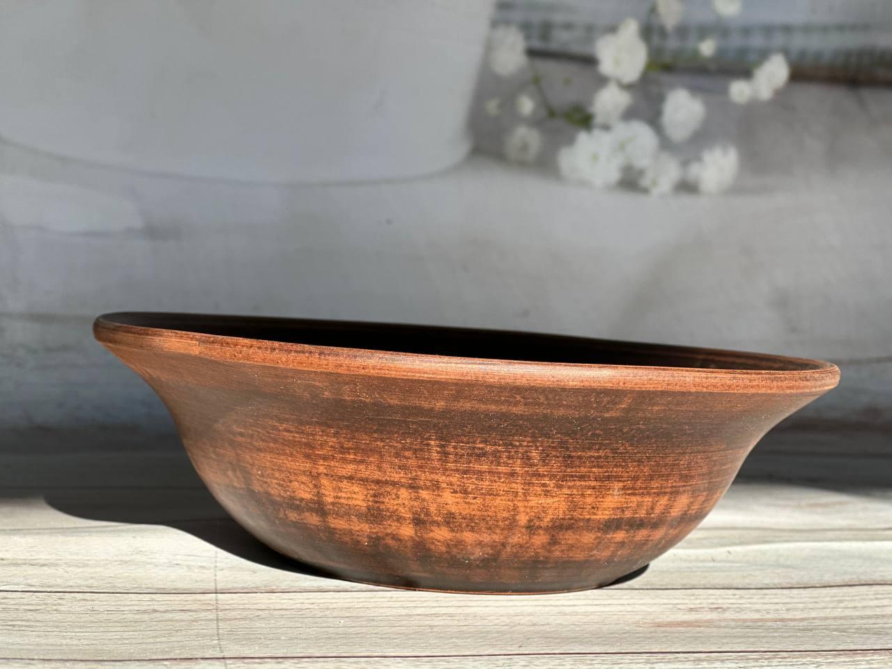 Тарілка глиняна глибока 600 мл (2562075268) - фото 5