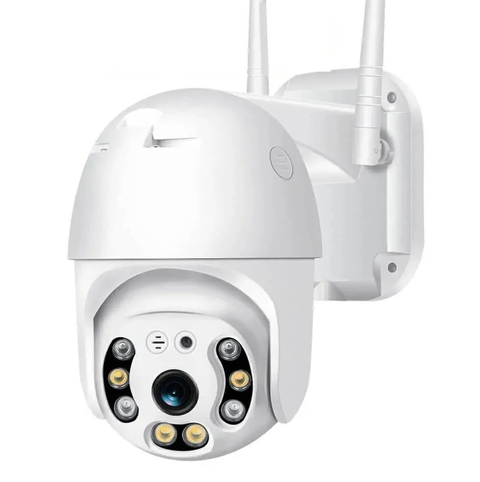 Камера видеонаблюдения WIFI уличная поворотная Белый (SCWY-2-White)