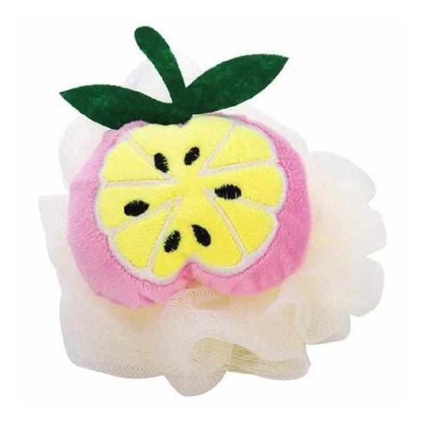 Мочалка-бант Hoz Фрукты Белый (MMS-R17423)