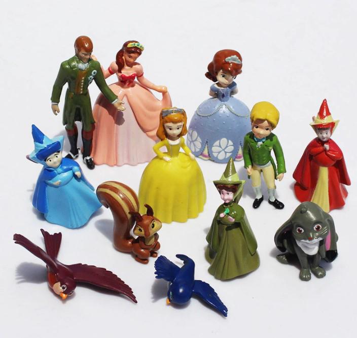 Набор фигурок Princess Sofia 12 шт. 3-5 см (ebef403d)