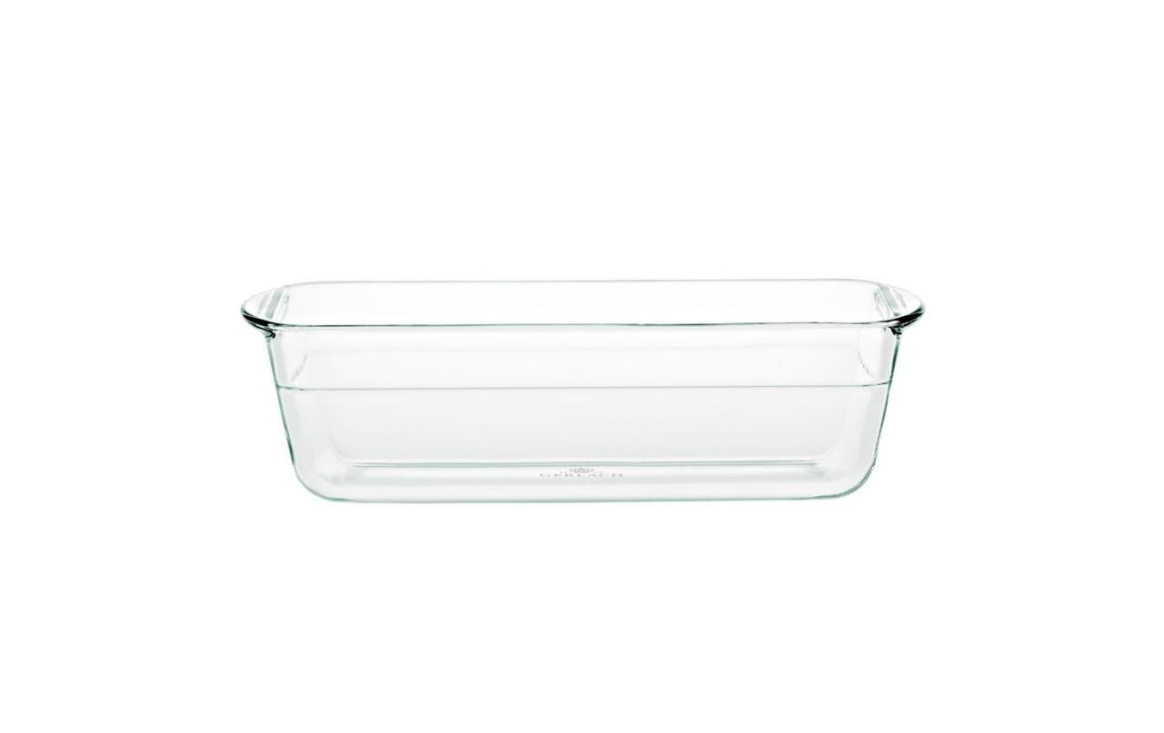 Форма для випікання Gerlach Flow із боросилікатного скла прямокутна з ручками до 300°C 1,5 л 25x11 см (2526479076)