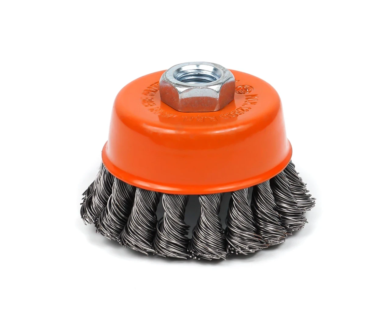 Щетка чашеобразная для УШМ М14 плетеная 75 мм (27734140)