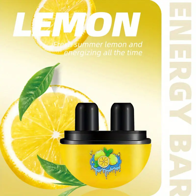 Арома інгалятор-олівець для носа Енергетичний Лимон Жовтий (2363851114) - фото 2 Арома інгалятор-олівець для носа Енергетичний Лимон Жовтий (2363851114) - фото 2