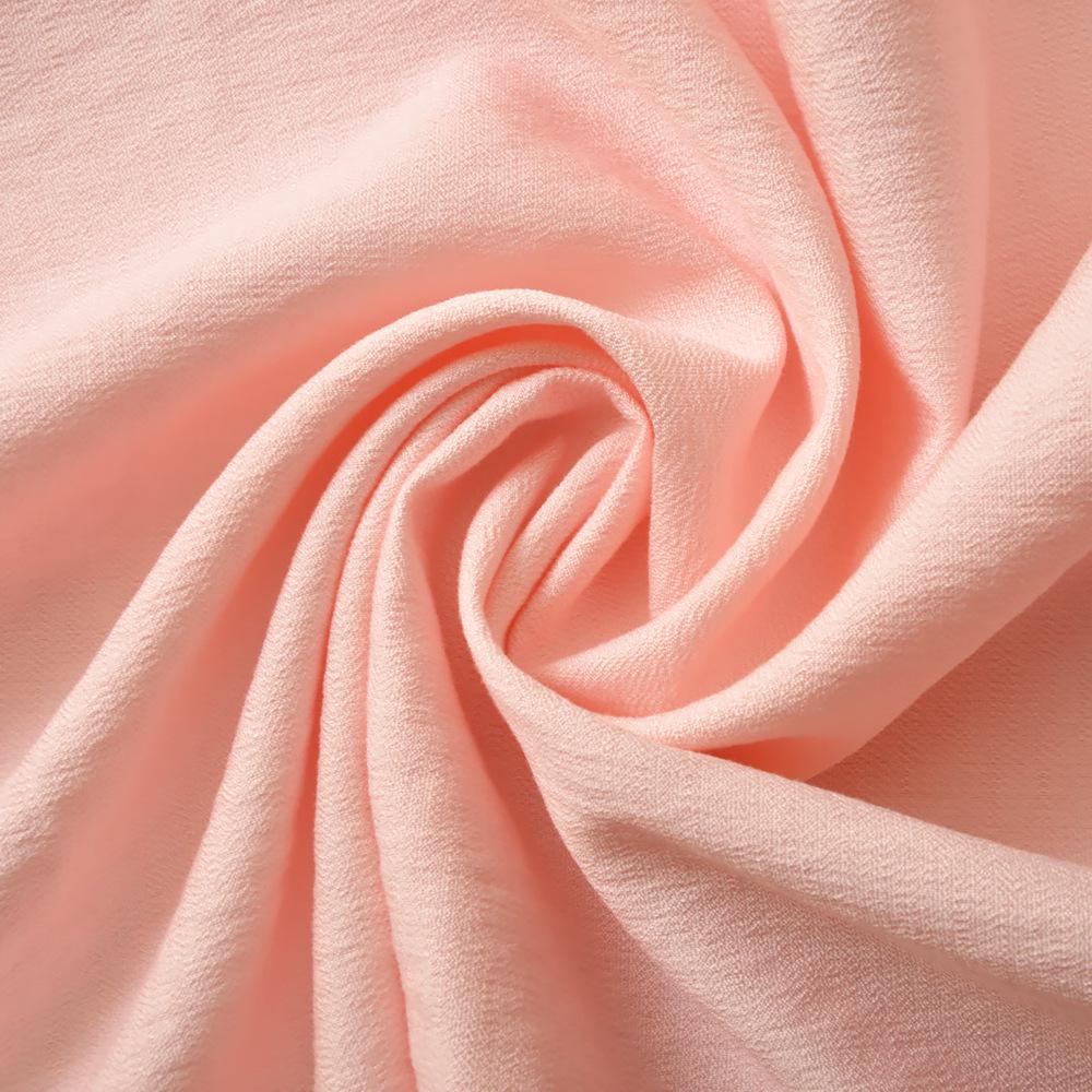 Ткань лен однотонная Ария V-8 Розовый (13063)