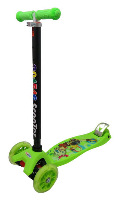 Самокат детский Maxi Scooter Cartoon Green Ninja до 70 кг 4 колеса (2T1060) Самокат детский Maxi Scooter Cartoon Green Ninja до 70 кг 4 колеса (2T1060)