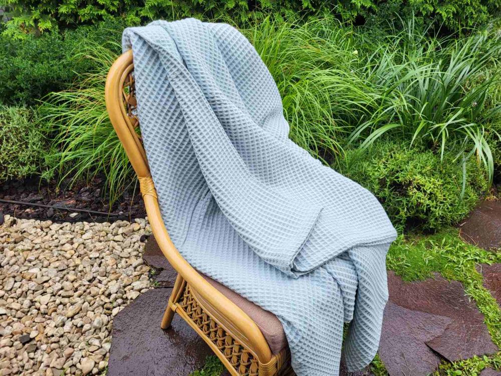 Покрывало Пике Сота 200x220 см Минт (11135) - фото 1 Покрывало Пике Сота 200x220 см Минт (11135) - фото 1