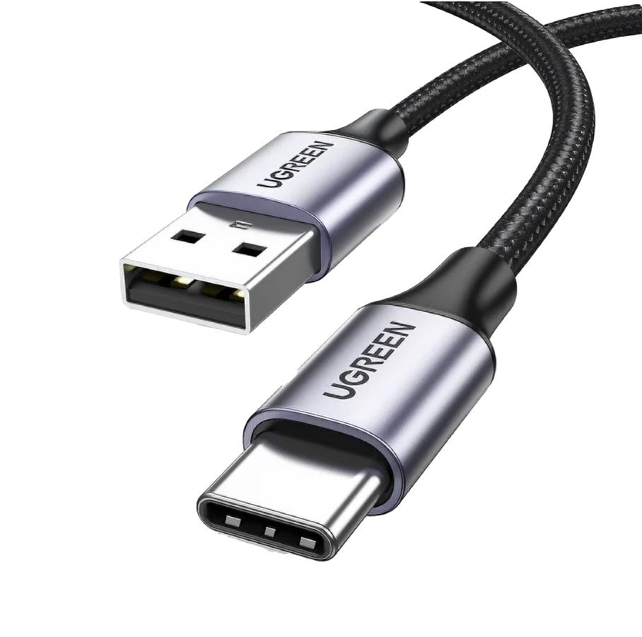 Кабель Ugreen USB-Type-C 18W 3 A для быстрой зарядки и передачи данных 2 м (2184954856)